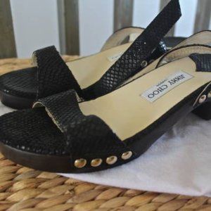 Jimmy Choo Black Sandal